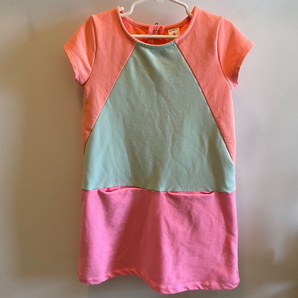 CARTERS Mod Colorblock Dress